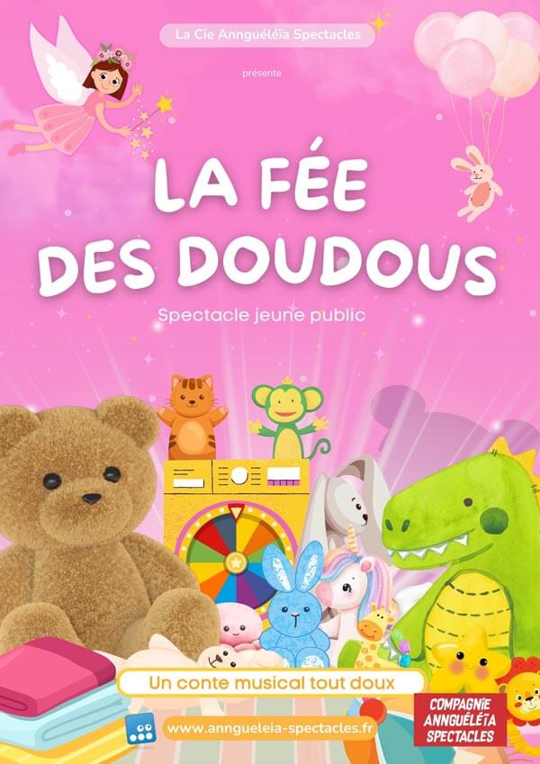Affiche du spectacle Jeune public La Fée des Doudous