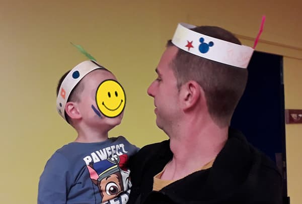 Un moment de complicité parent enfant