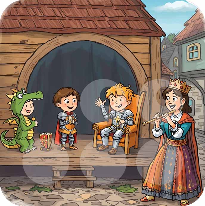 Le dragon Aô et le Prince en rit