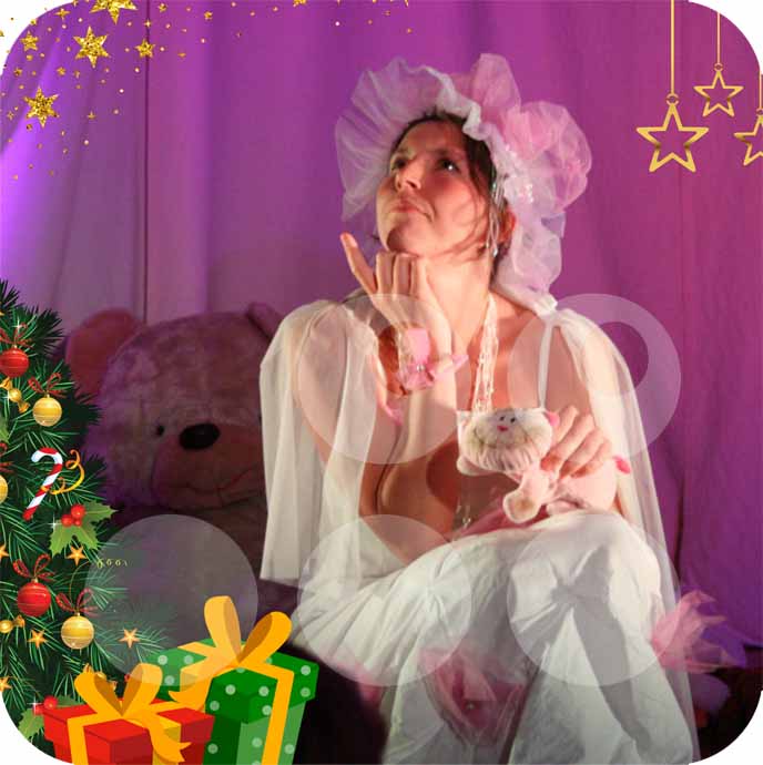 Spectacle pour enfants La fée des doudous fête Noël – Théâtre interactif pour maternelles