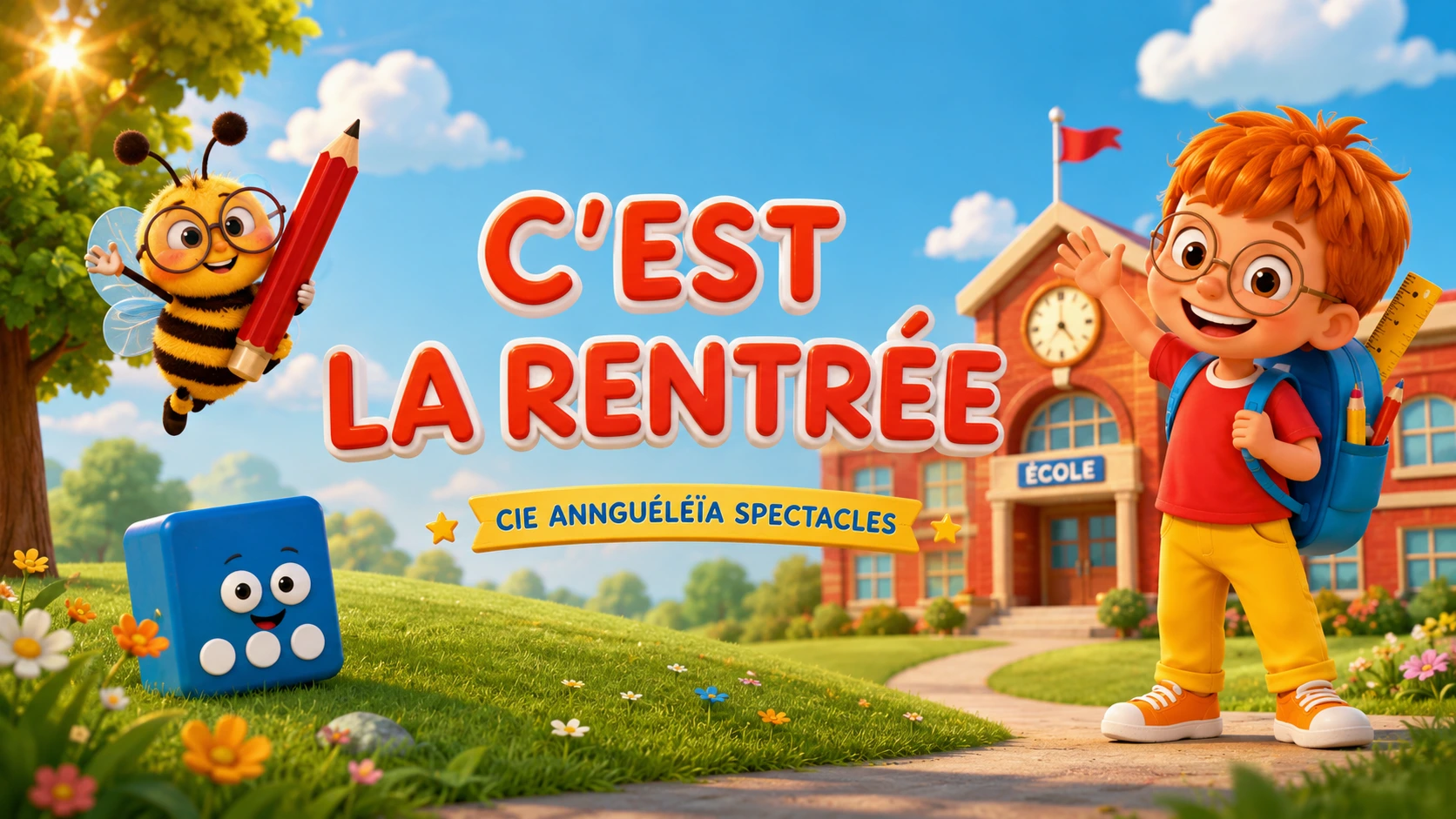 C’est la rentrée — comptine Annguéléïa