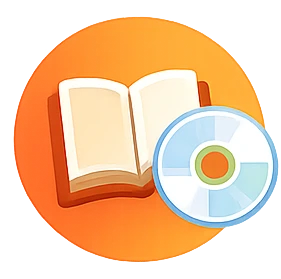 icone de livre audio