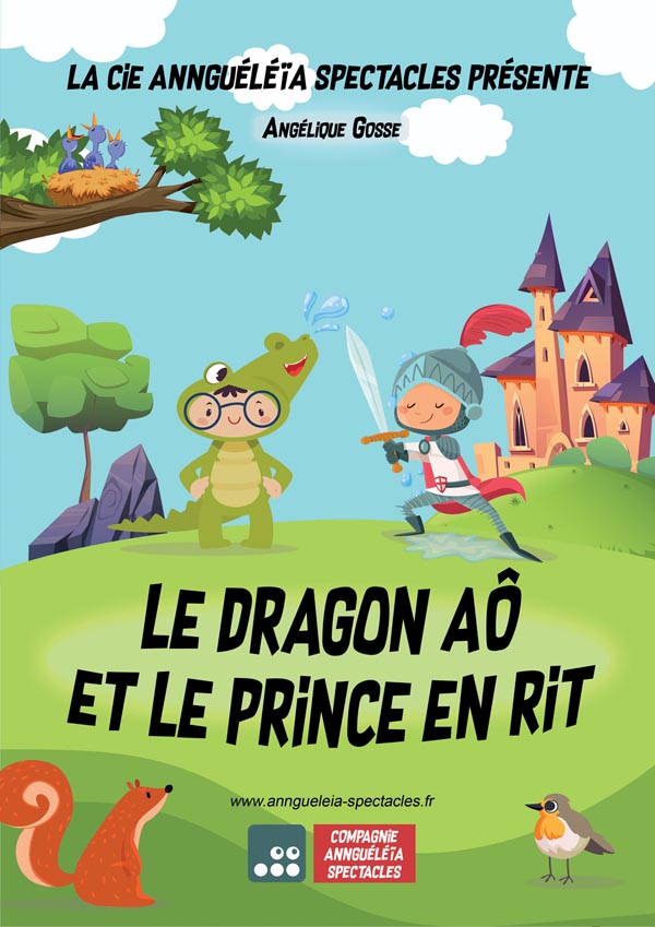 Spectacle médiéval participatif pour enfants – conte avec dragon