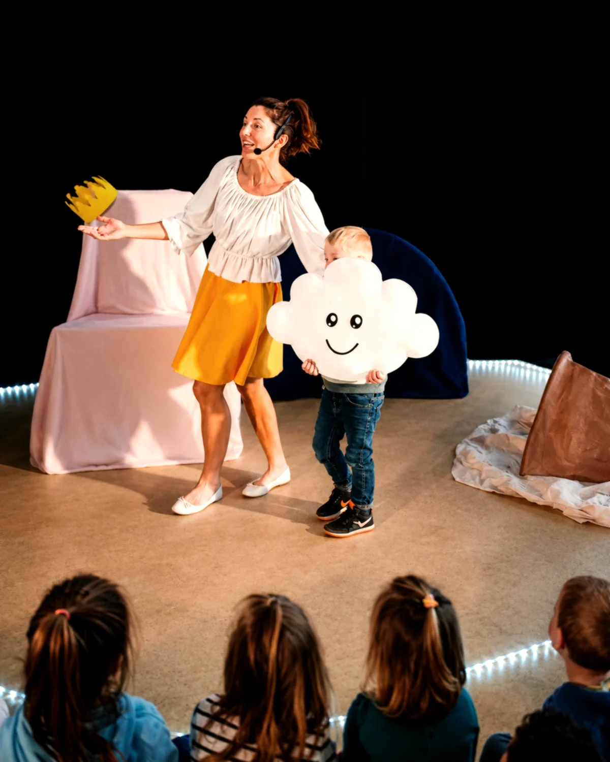 Nimbus le nuage et les émotions – interaction avec le nuage et le public