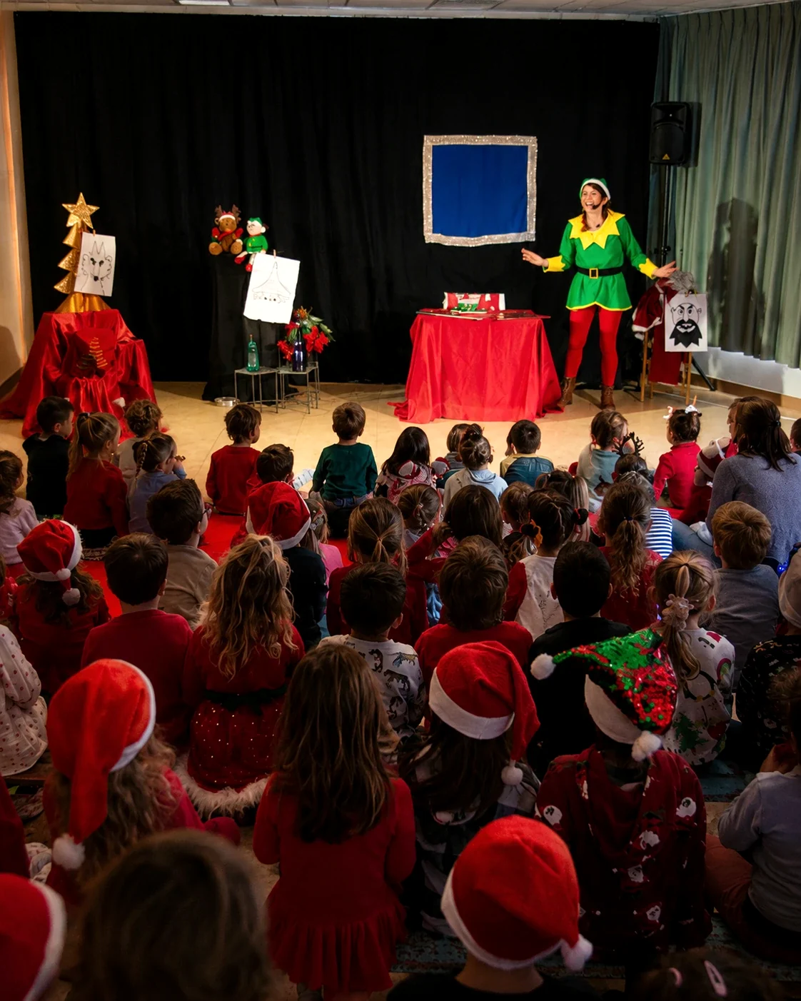 Enquête chez le Père Noël – photo du spectacle