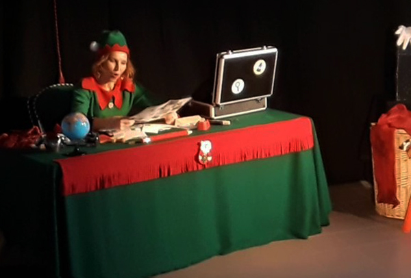 Gribouille reçoit la lettre du Père Noël