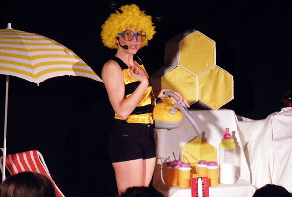 Mielline l’abeille en scène – Spectacle musical pour écoles et centres culturels