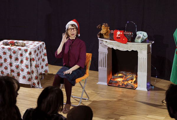 Cunégonde reçoit un message de Noël