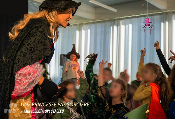 Une princesse pas sorcière en scène