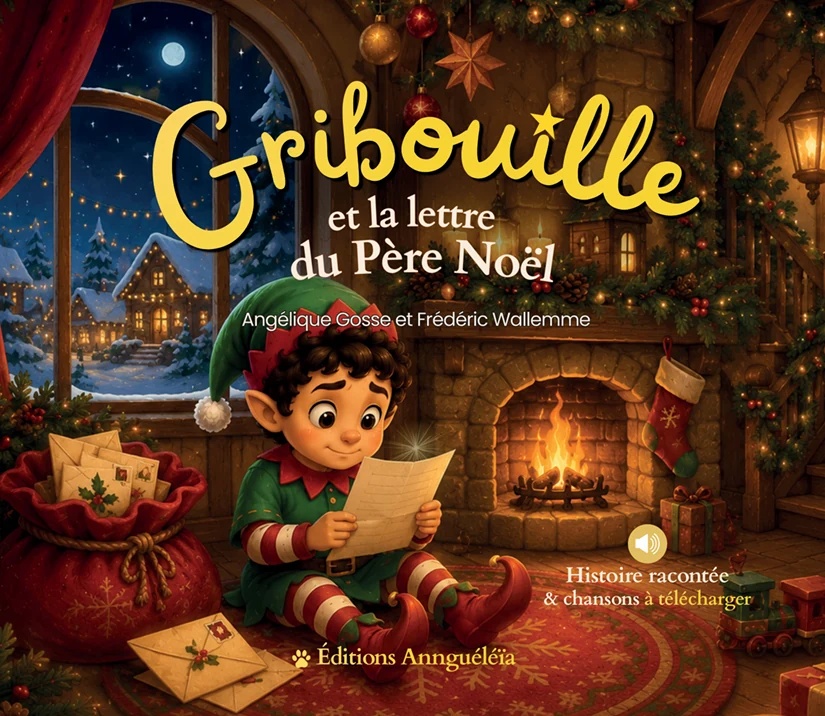 Couverture de l’album Gribouille et la lettre du Père Noël